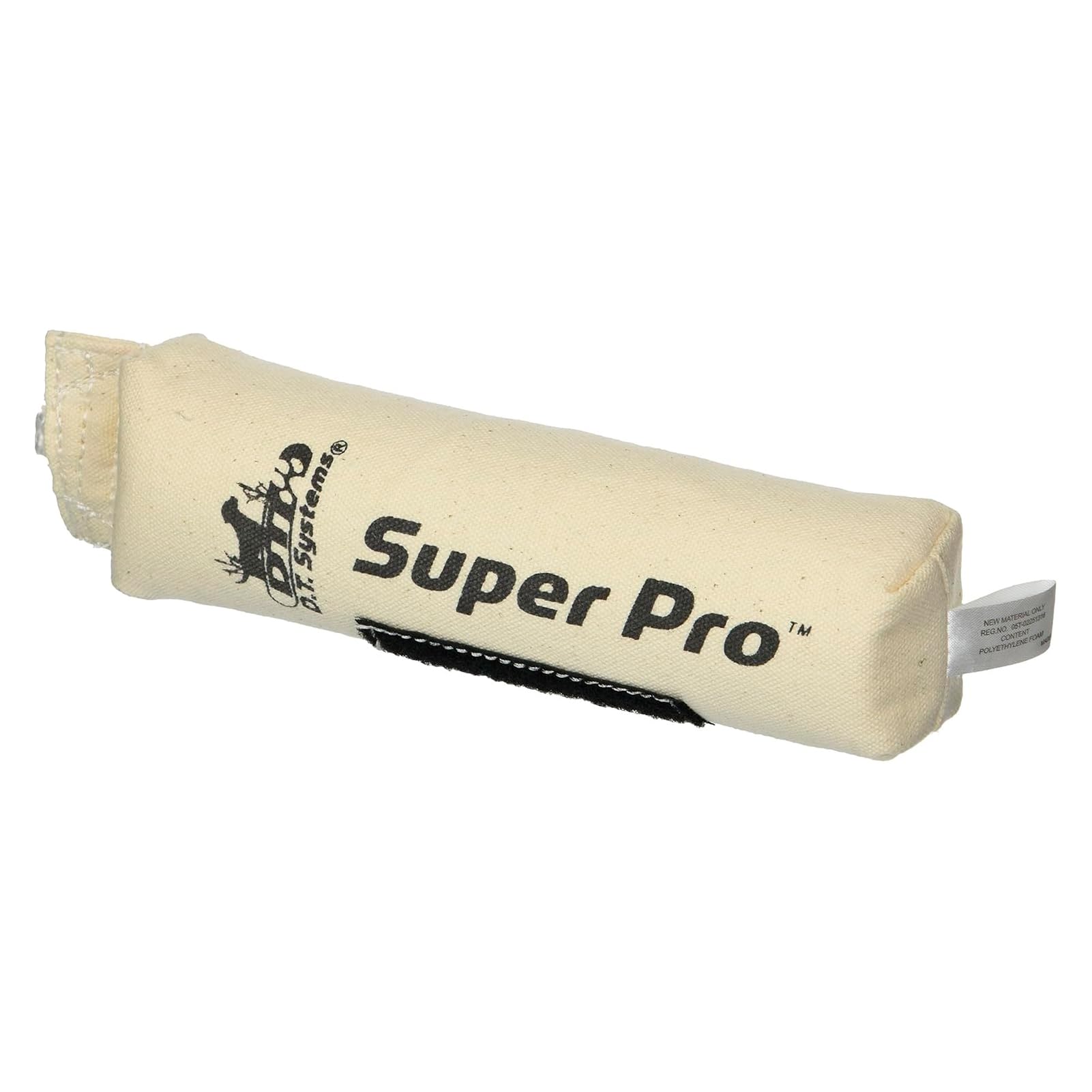 D.T. Systems Canvas Dog Training Dummy, Natural Canvas, Small, 2-Inch By 9-Inch, White (84100)