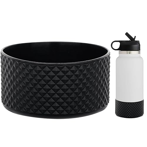 Wk Ieason Diomond Protective Silicone Sleeve Boot For 20-40Oz Stanley Tumbler And Compatible With 12Oz 21Oz 24Oz Hydro Flask Wat