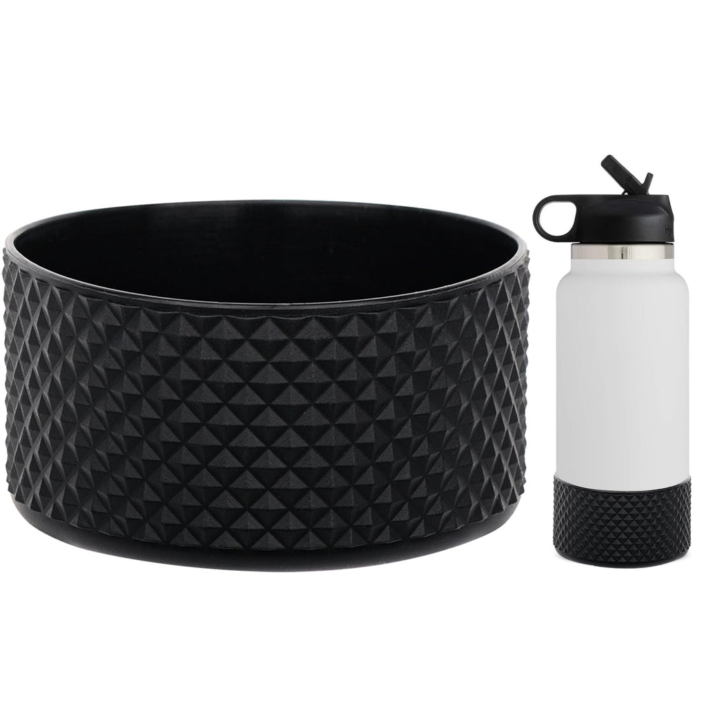 Wk Ieason Diomond Protective Silicone Sleeve Boot For 20-40Oz Stanley Tumbler And Compatible With 12Oz 21Oz 24Oz Hydro Flask Wat