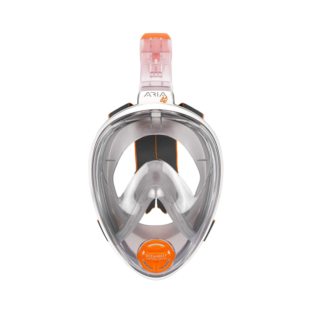 Ocean Reef Aria Jr Full Face Snorkeling Mask White One Size