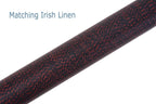Ab Earth 58 Inch Hand-Painted Series 2-Piece Billaird Pool Cue Stick With Irish Linen Wrap (Red, 19Oz)