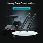 10L0L Golf Cart Front And Rear Shock Absorbers For Ezgo Txt Golf Carts 1994+ - Set Of 2