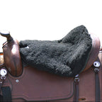 Cashel Western Saddle Large Fleece Tush Cushion, Black