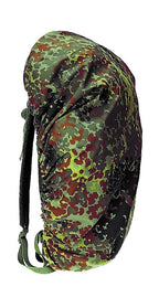 Mil-Tec Flecktarn Rucksack Waterproof Camouflage Cover For Hunting Fishing Backpack Size Up To 130 Liters