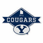 Rico Industries Ncaa Byu Cougars Diamond Shape Cut Pennant - Home And Living Room D  Cor - Soft Felt Ez To Hang