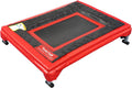 Tumbl Trak Mini Trak, Red - Small Mini Trampoline for Gymnastics, Cheer and Ninja Training