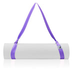 Slim Panda Yoga Mat Straps For Carrying,Adjustable Yoga Mat Carrier, Yoga Mat Sling(Yoga Mat Not Included)(Purple 2.3M)