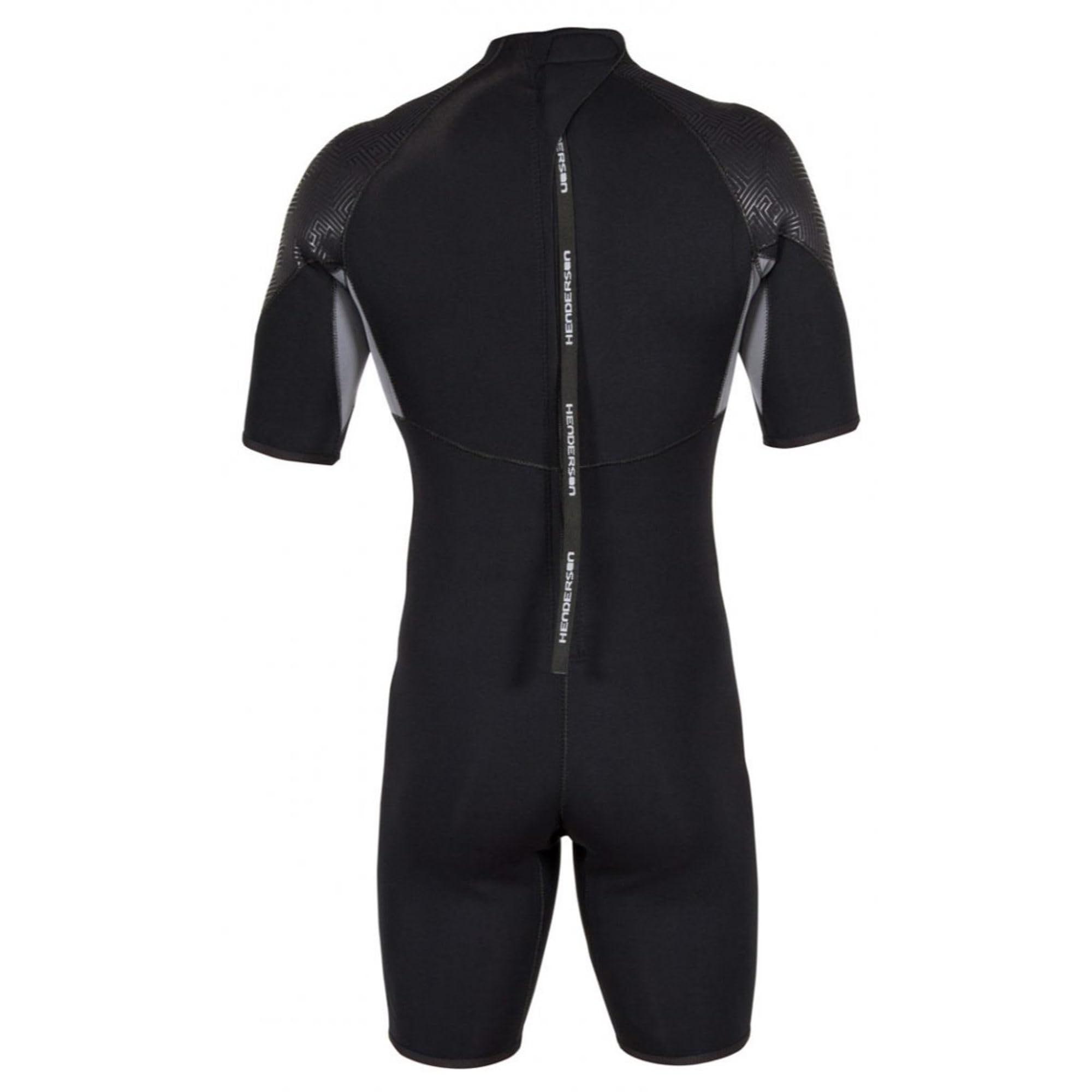 Henderson 3Mm Thermoprene Pro Men? Back Zip Shorty, Black, L