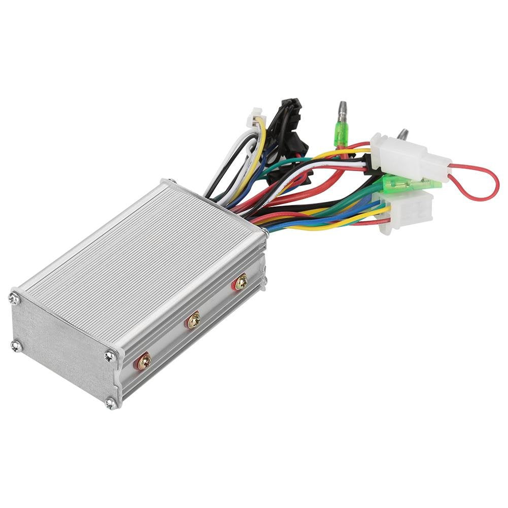 Vgeby 350W Brushless Motor Controller, 36V/48V 350W Electric Bicycle Brushless Motor Speed Controller Fit For E-Bike And Scooter