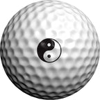 Golfdotz | Yin Yang Design | Golf Ball Markers | Golf Accessories | Golf Ball Customizers | 32 Count