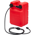 GarveeTech Marine Tank, 6 Gallon Outboard Marine Boat Transfer Tank with 9.8ft Hose, Gauge, I-Shaped Handle, Easy to Carry for O