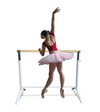 Ballet Barre Portable For Home Or Studio, Freestanding Adjustable Bar For Stretch, Balance, Pilates, Dance Or Active Workouts, S