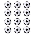 Gse Foosball Table Replacement Balls, 36Mm Tabletop Soccer Football Balls For Foosball Table Accessories (White-12 Pack)