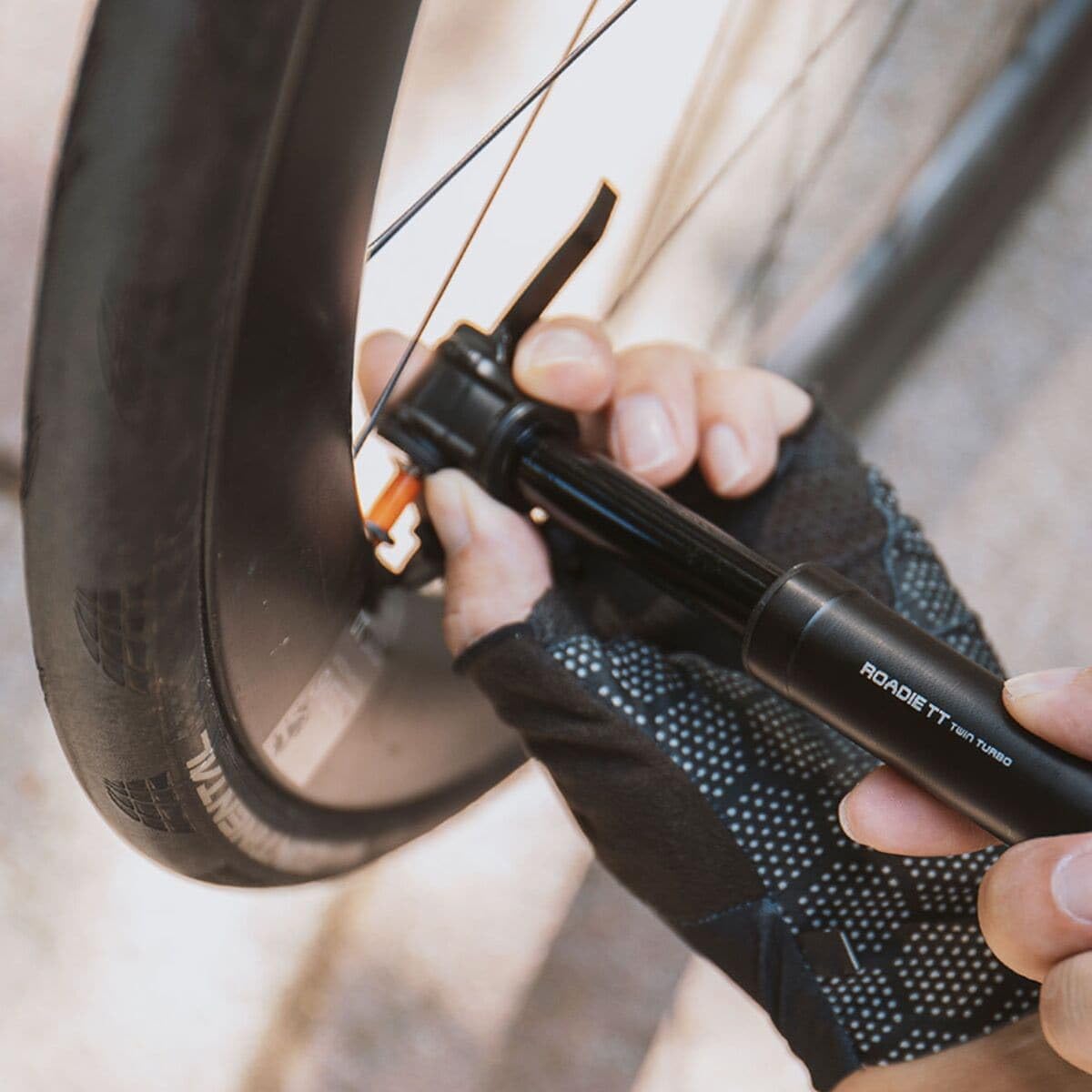 Topeak Roadie Tt Twin Turbo Mini Pump Black, One Size