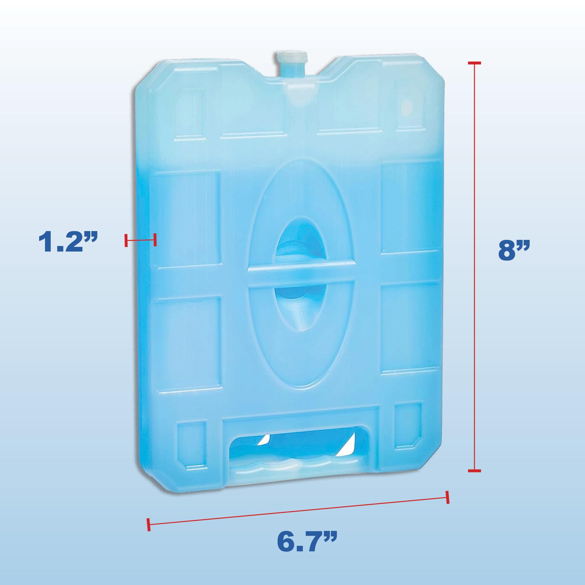 Sport Temp Reusable Jumbo Ice Pack - Long Lasting - Perfect For Keeping Food Or Beverages Cold, Coolers, Camping, Beach Coolers,