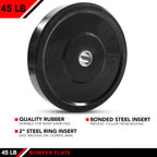 Jfit Olympic Bumper Weighted Plate 2