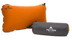 Teton Sports Comfortlite Self-Inflating Pillow Support Your Neck And Travel Comfortably Take It On The Airplane, In The Car, Bac