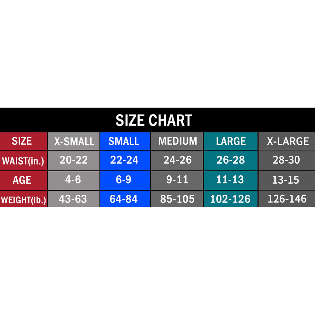 Youper Youth Elite Compression Padded Sliding Shorts W/Cup Pocket For Baseball, Football (Black, Large)