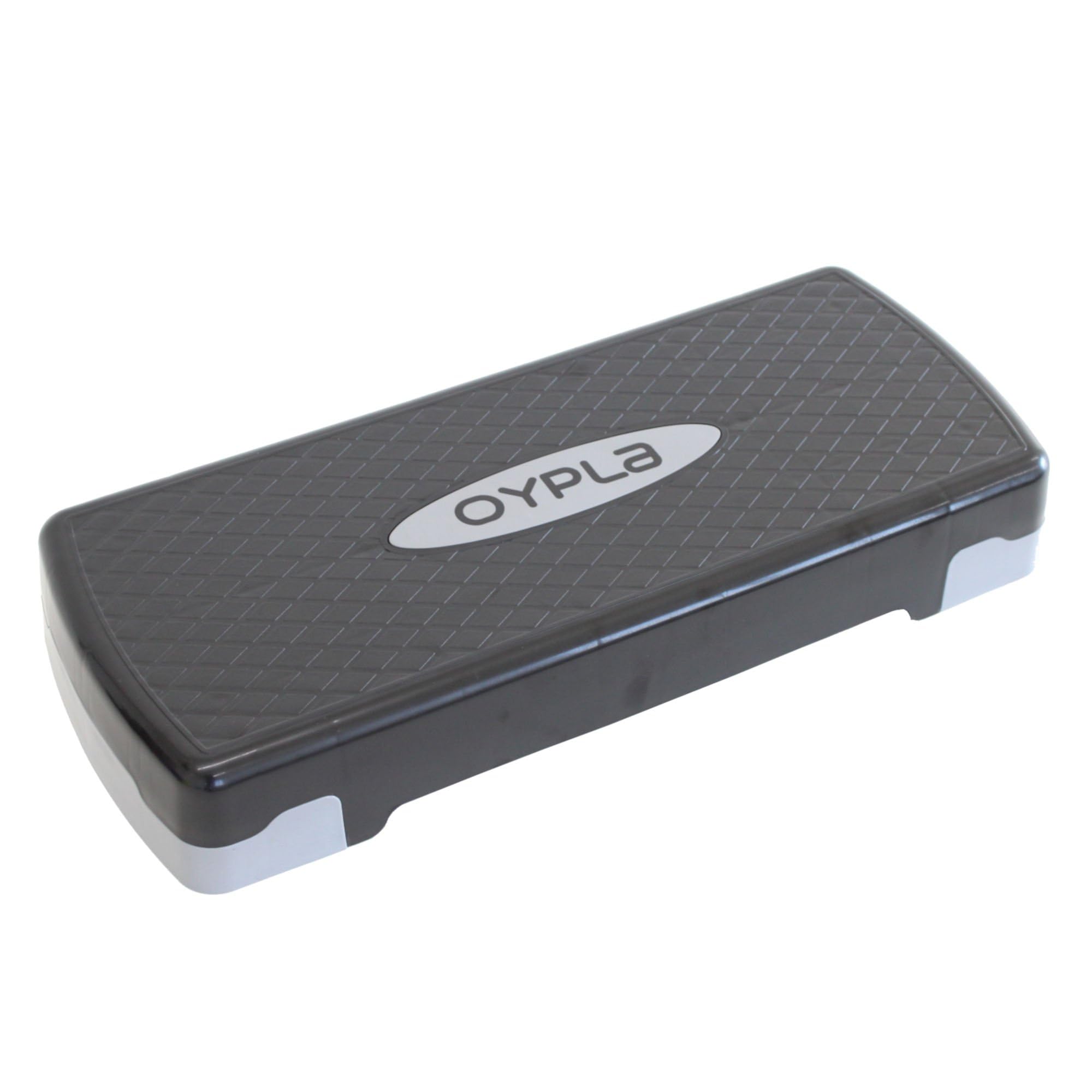 Oypla 3834A2P Aerobic Adjustable Exercise Stepper Trainer Workout Home Gym Step, One Size, Multi-Colour