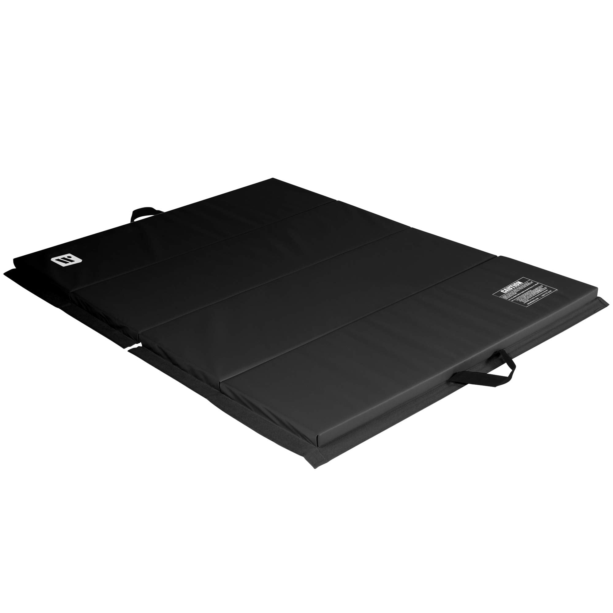 We Sell Mats 4 Ft X 6 Ft X 2 In Personal Fitness & Exercise Mat, Lightweight And Folds For Carrying, Black