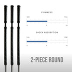 Winn 2-Piece Putter Grip, Black