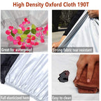 Bike Covers, Outdoor Waterproof Bicycle Covers With Lock Hole For Mountain Road Electric Bikes
