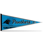 Rico Industries Nfl Football Carolina Panthers Classic 12'' X 30'' Felt Wall D  Cor Pennant - Great For Home/Bed Room/Man Cave D