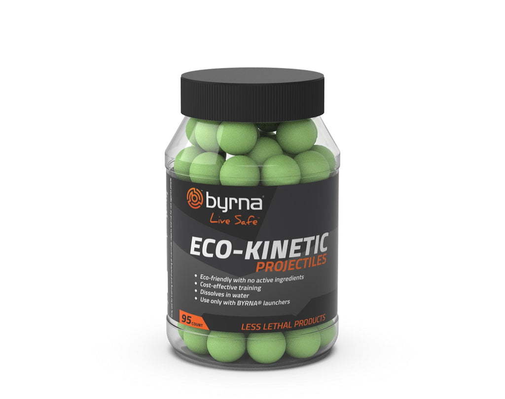 Byrna Eco-Kinetic Projectiles - Training & Recreational Projectile Rounds For Byrna Launchers With Visual Impact Technology - Wa