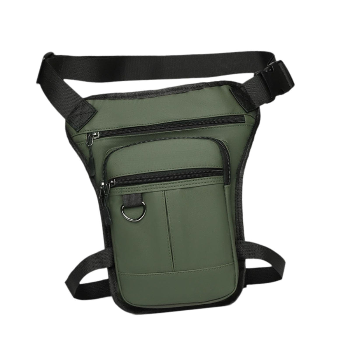 Zoomella Thigh Drop Leg Bag Motorcycle Trendy Sport Pack For Outdoor Riding Traveling Green|Waist Packs & Bags|Sporting Goods