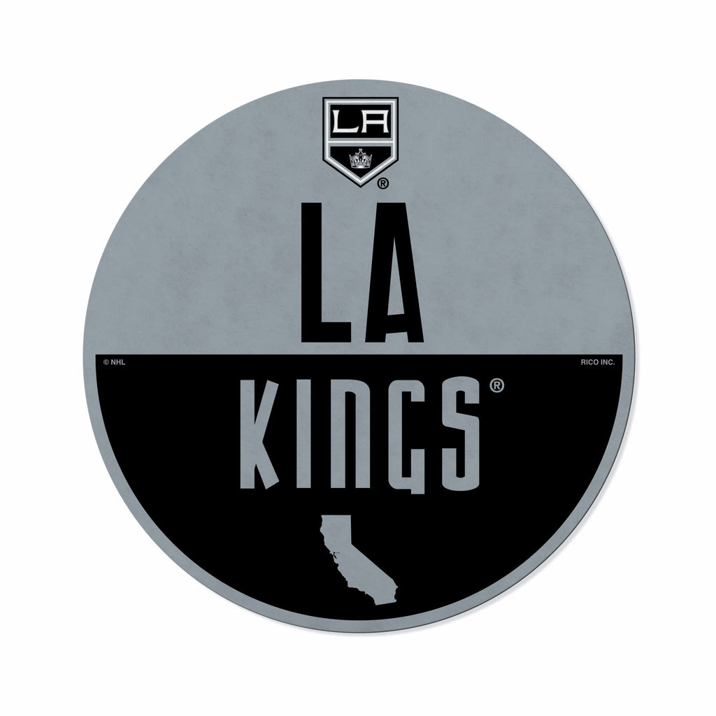Rico Industries Nhl Los Angeles Kings Classic Shape Cut Pennant - Home And Living Room D  Cor - Soft Felt Ez To Hang