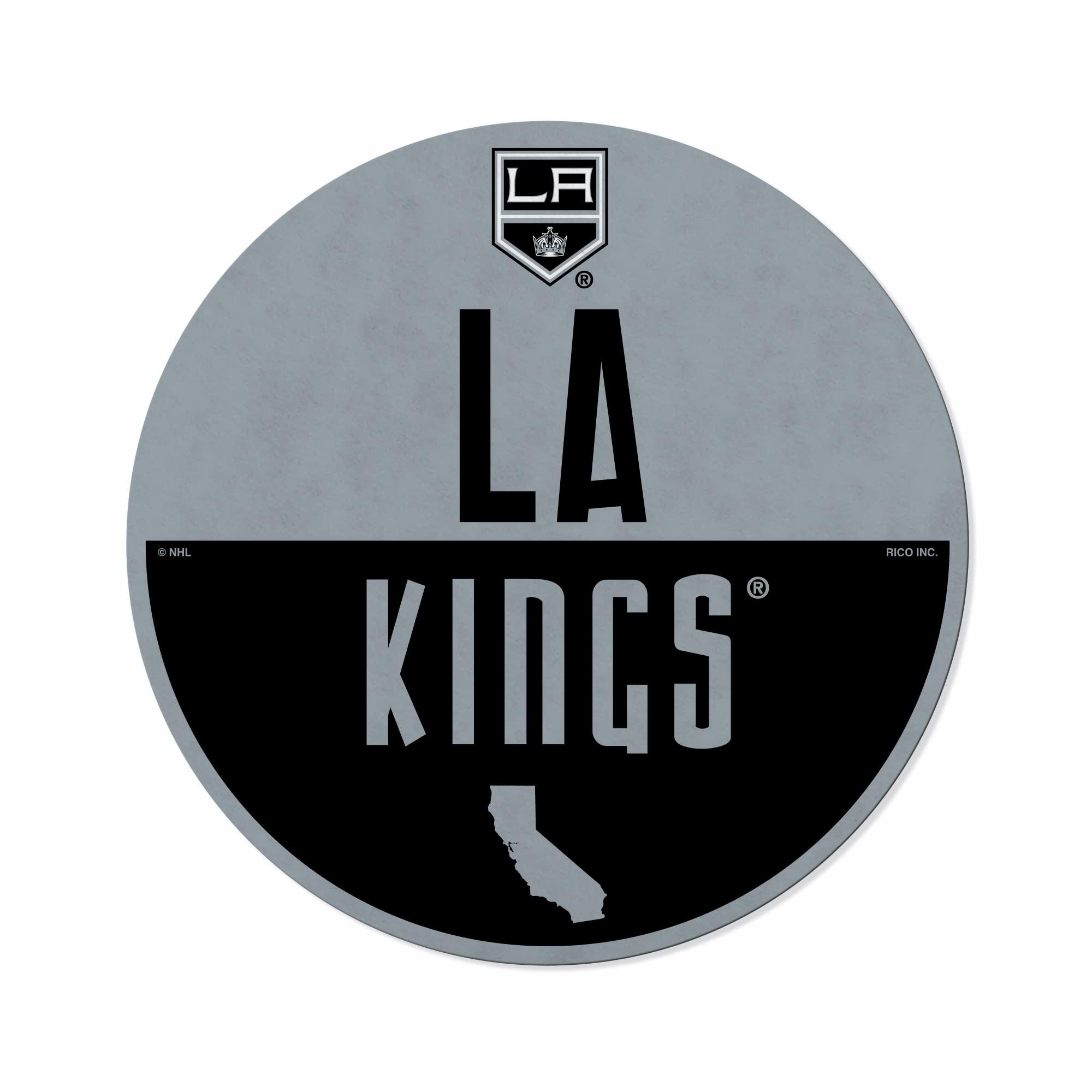 Rico Industries Nhl Los Angeles Kings Classic Shape Cut Pennant - Home And Living Room D  Cor - Soft Felt Ez To Hang
