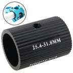 Heyous 1 Pair Black 25.4 To 31.8Mm Cycling Parts Components Bike Handlebar Shim Bicycle Handlebar Stem Shim Handle Bar Adapter R