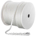 Seachoice Anchor Line Rope, 3-Strand Twisted, White, Nylon, 1/2 in. X 250 Ft.