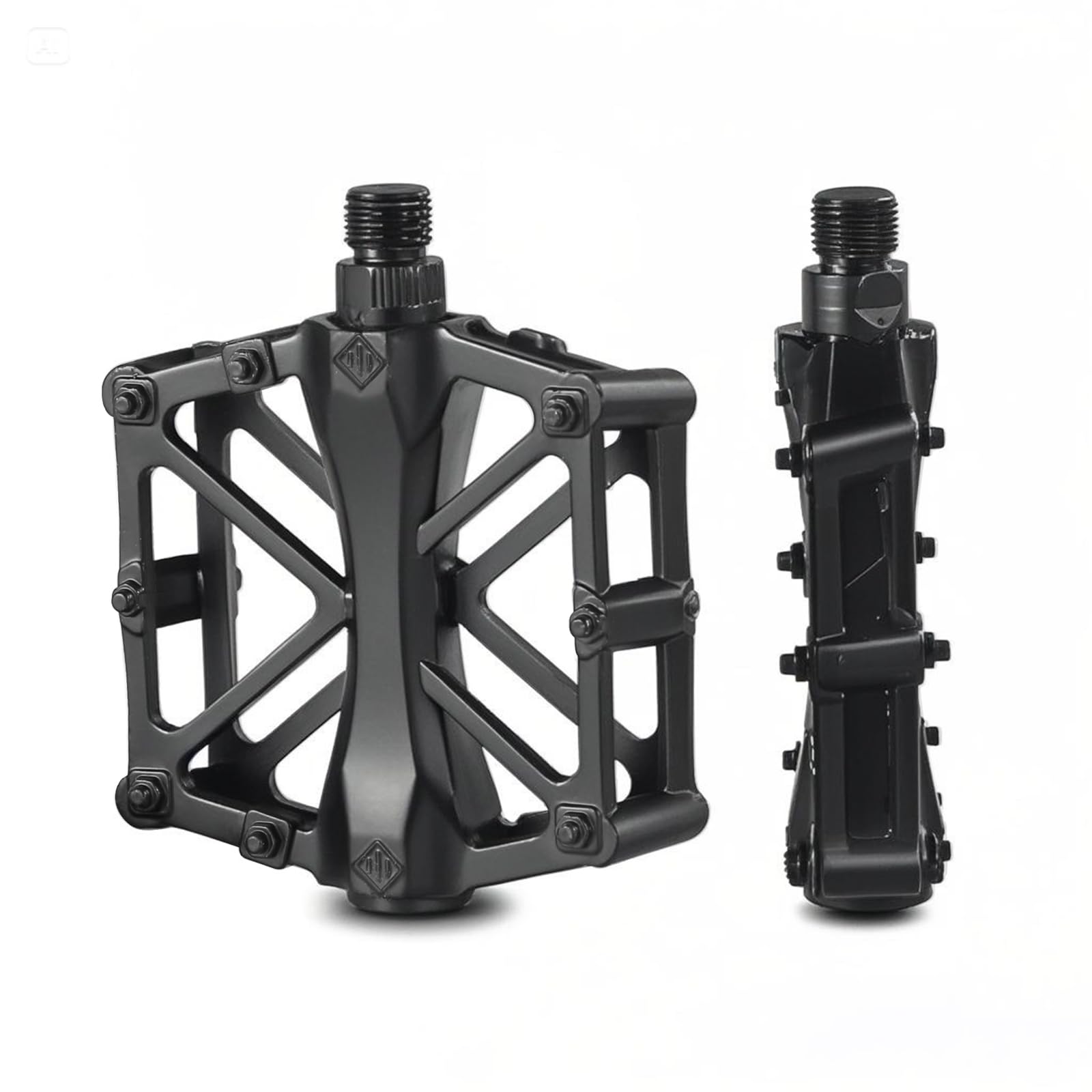 Aluminium Lightweight Pedals Compatible with Ridstar Q20, 9/16  Mountain Bike Pedals with Waterproof Sealed Bearings Compatible 