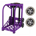 ZUCA Purple Sport Frame with Non-Flashing Wheels and Built-in Seat (Use with Any Sport Insert Bag)