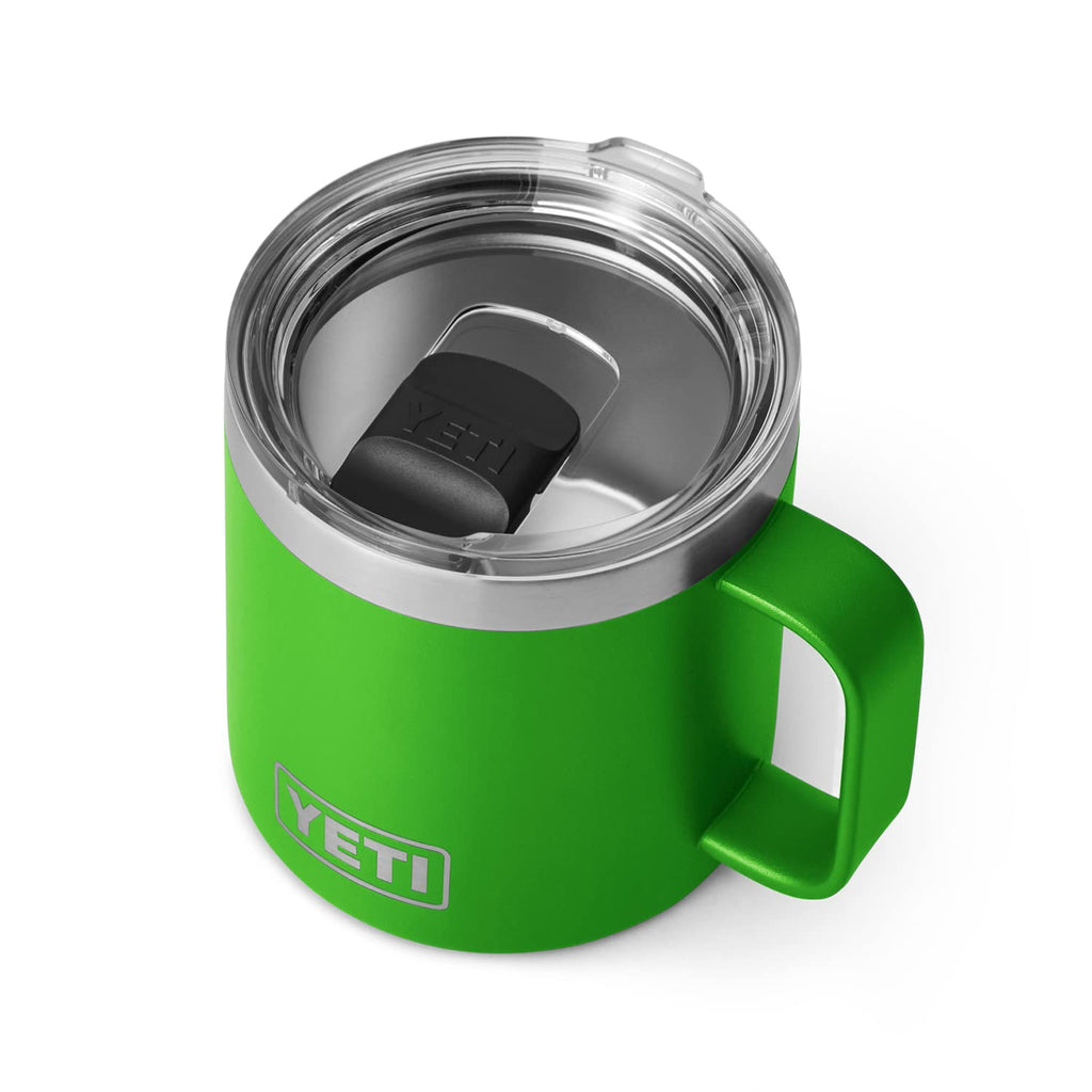 Yeti Rambler 14 Oz Mug, Vacuum Insulated, Stainless Steel With Magslider Lid, Canopy Green