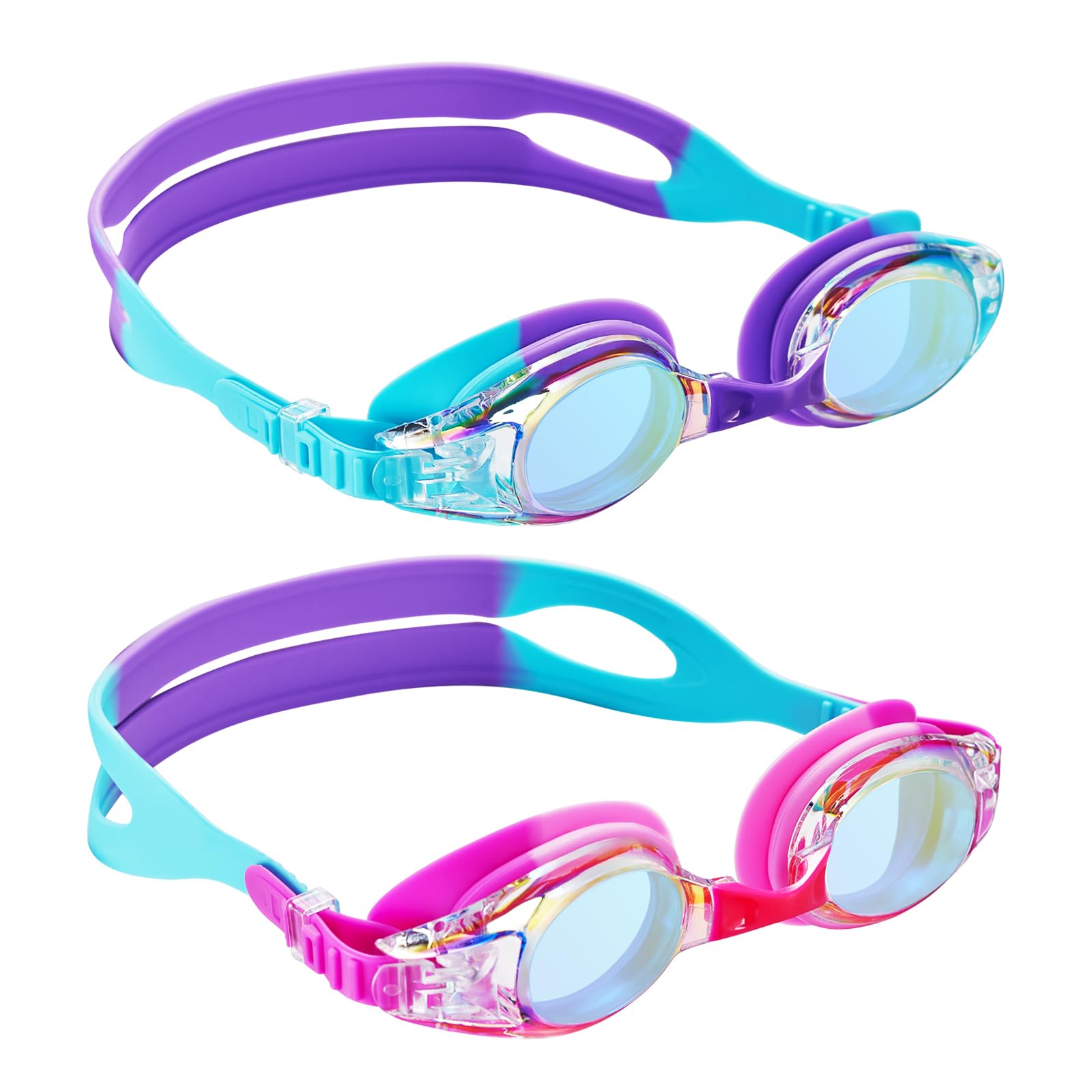 Aegend Kids Swim Goggles, Swimming Goggles For Kids Age 4-16 Boys And Girls