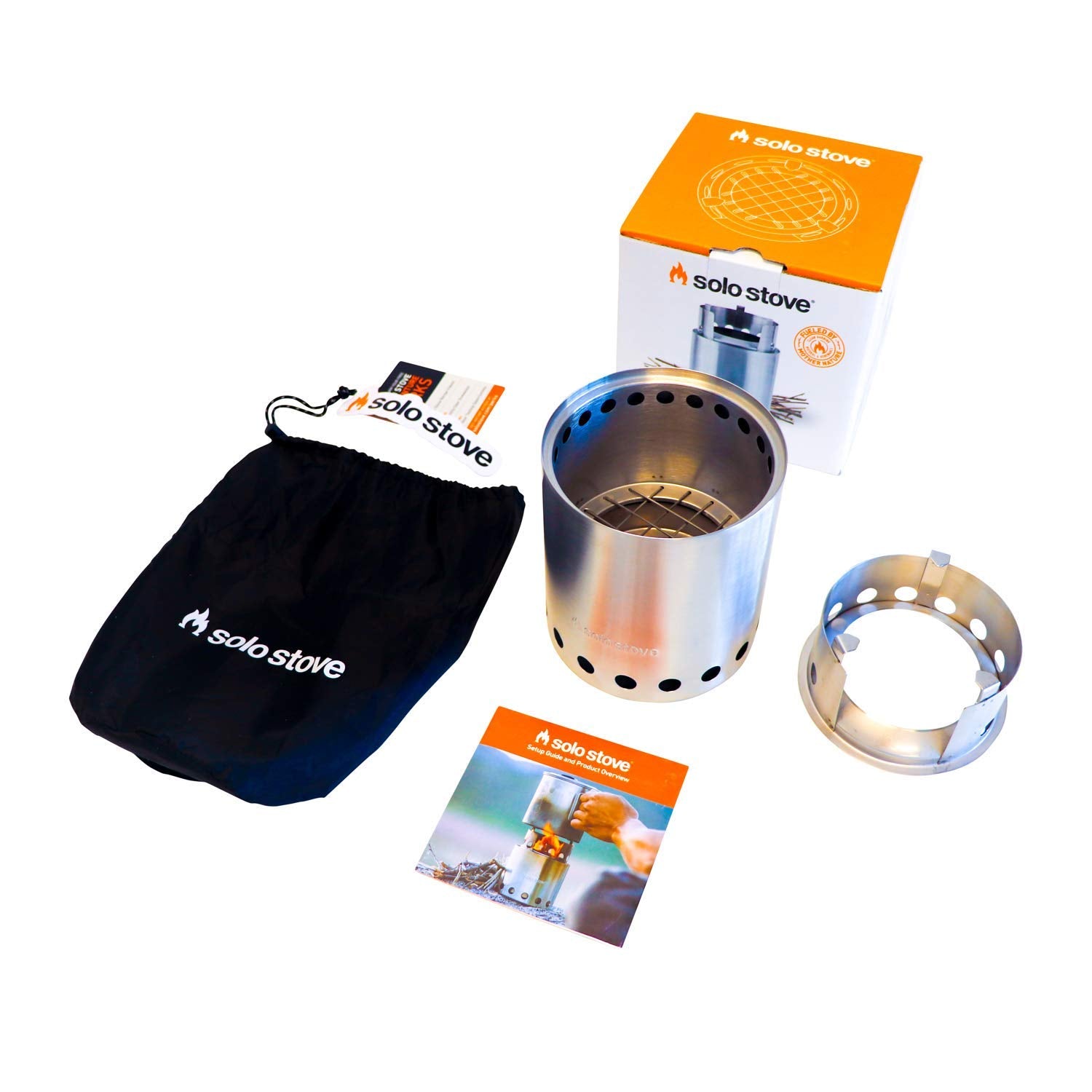 Solo Stove Titan Camping Stove Portable Stove For Backpacking And Outdoor Cooking Great Stainless Steel Camping Backpacking Stov