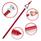 Tent Stakes Pegs 9 Inch, Lightweight Aluminum Alloy Tent Canopy Nail For Outdoor Camping, Hiking, Picnic Blanket, Beach Mat, Yar