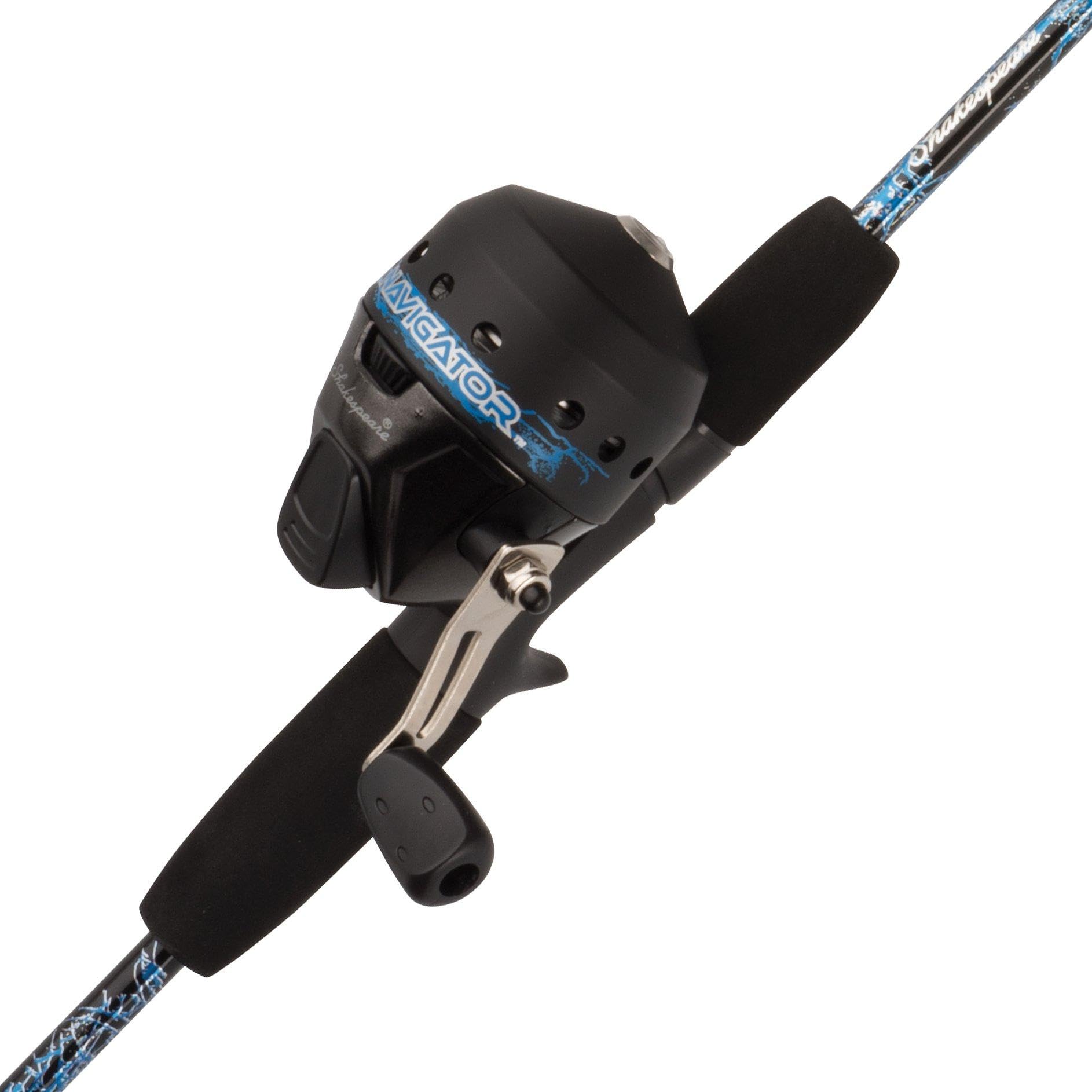 Shakespeare Navi5610Sccbo Navigator Spin Cast Rod & Reel Combo (2 Piece), Medium/ 5'6''