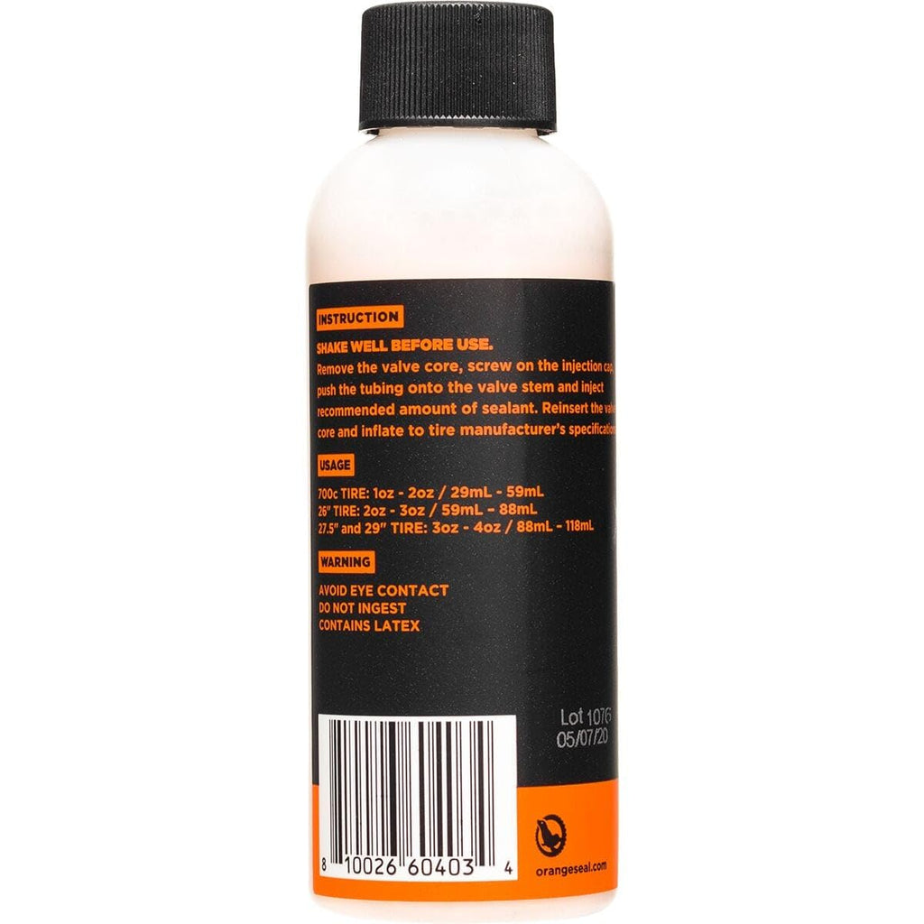 Orange Seal - Regular Formula Tubeless Bike Tire Sealant | Fast Sealing, Up To 1/4'' Puncture | For Mtb, Road, Cx And Gravel Bic