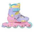 C SEVEN C7skates Nostalgic Jr. Inline Skates for Girls, Boys, and Youth (Jelly, Size M)