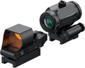 Feyachi M40 3X Red Dot Magnifier with RS-30 Reflex Sight Combo Kit, Multiple Reticle System Red Dot Sight & Magnifier Built-in F