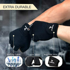 Atercel Workout Gloves For Men And Women, Exercise Gloves For Weight Lifting, Cycling, Gym, Training, Breathable And Snug Fit