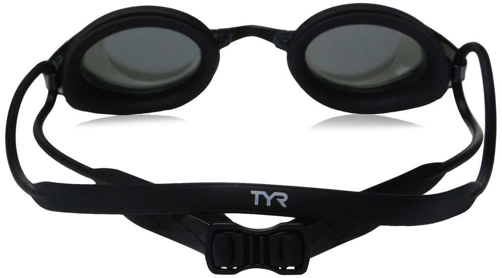 Tyr Blackhawk Racing Femme Mirrored Goggles, Silver/Black, One Size