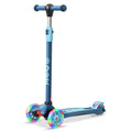 Dribbl 3-Wheel Kids Scooter - Lean-to-Steer Technology, Adjustable Height Handlebar, Wide Anti-Slip Deck, Scooter for Boys & Gir