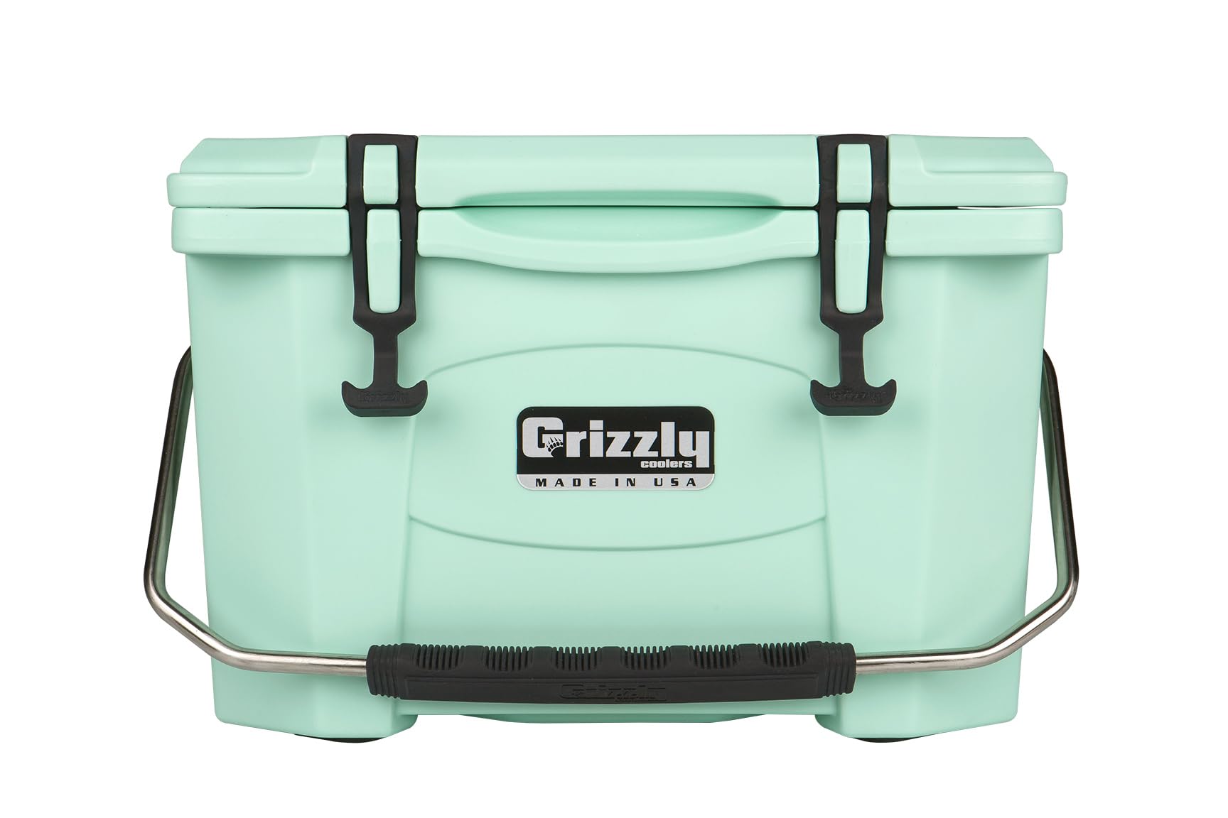 Grizzly 20 Cooler  20 Qt Ice Chest Durable Rotomolded Insulated  Made In Usa  Warranty For Life  For Beach Boat Camping Fishing 