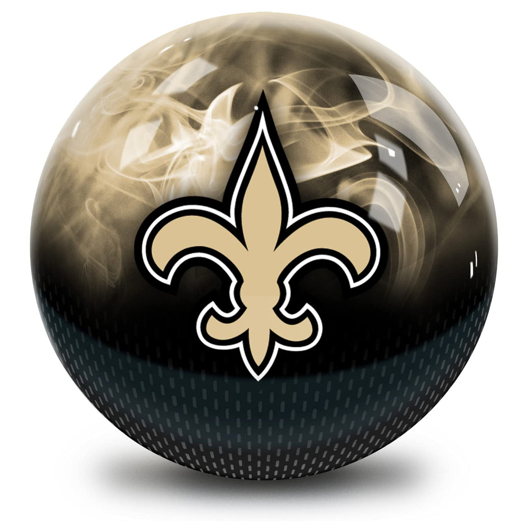 New Orleans Nfl On Fire Bowling Ball 14Lbs