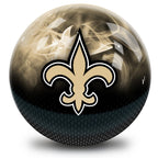 New Orleans Nfl On Fire Bowling Ball 14Lbs