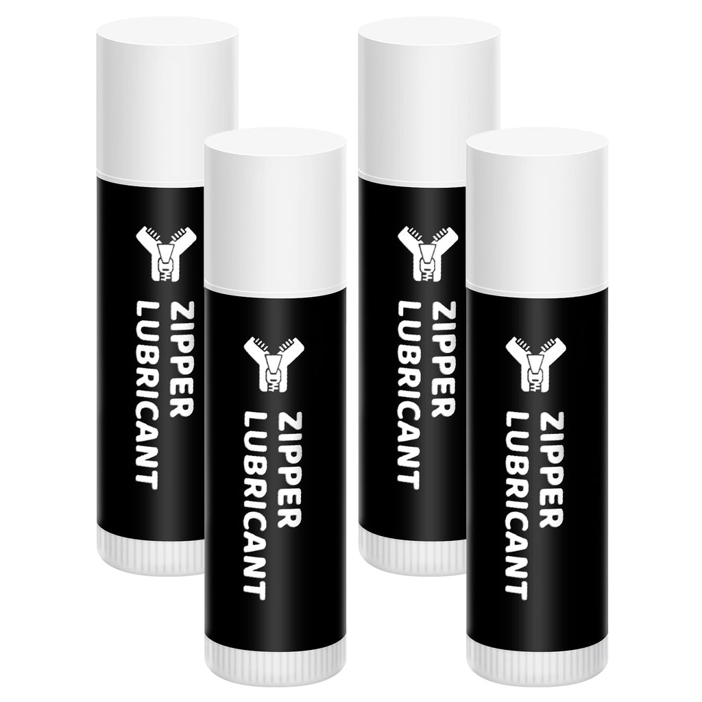 Shupakul 4 Pcs Hunting Zipper Wax Sticks-Portable Snap And Zipper Lubricant-Wax Snap And Zipper Lube For Hunting Clothes Ice Fis